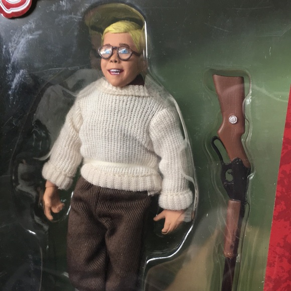 A Christmas Story – Action Figure Old Man In Scala 20,3 Cm – NECA – Con Lampada Gamba E Teste Intercambiabili - 4